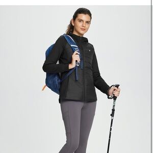 BALEAF Women's Running Winter Jacket Water Resistant Windproof Lightweight